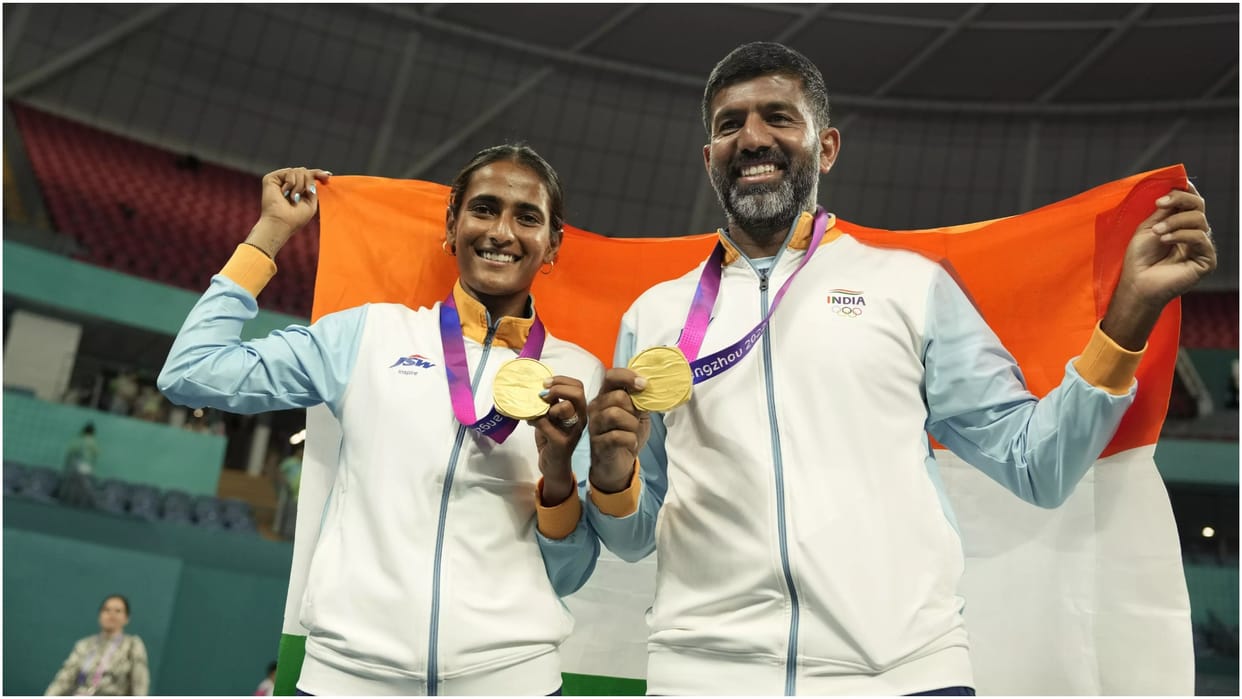 Asian Games 2023: Rohan Bopanna, Rutuja won 1st gold medal in tennis, India won gold in mixed doubles 3rd time