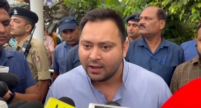 Tejashwi Yadav said- Manoj Jha is the best MP, also reacted on Chetan Anand, Anand Mohan, Lalu Yadav, Bihar