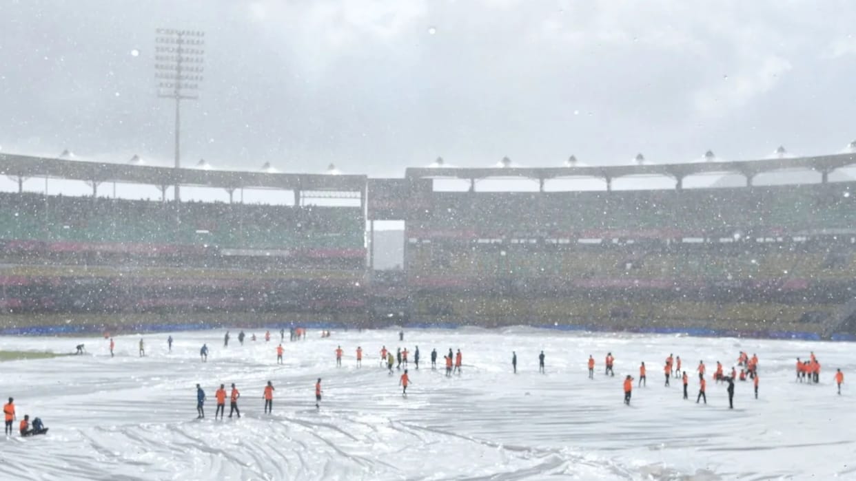 IND vs ENG ICC World Cup 2023 India vs England Warm Up Match abandoned without a ball bowled