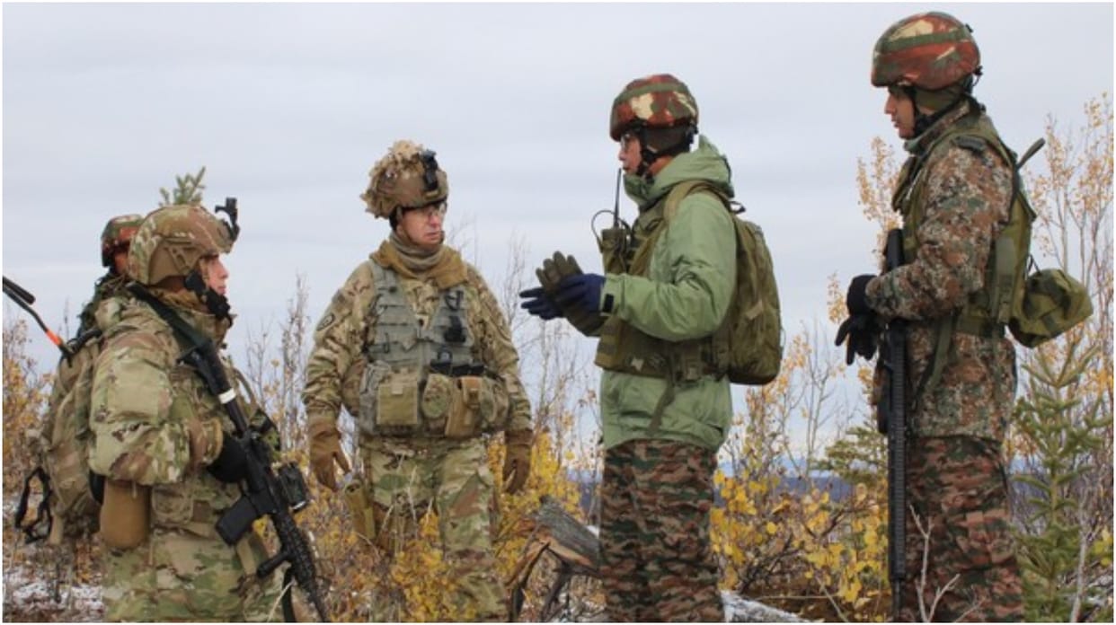 Indian-US Army carry out joint tactical exercise in Alaska as part of Yudh Abhyas 2023