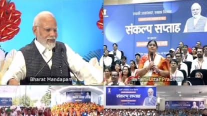 PM Narendra Modi interacted with Bareilly teacher Ranjana Aggarwal