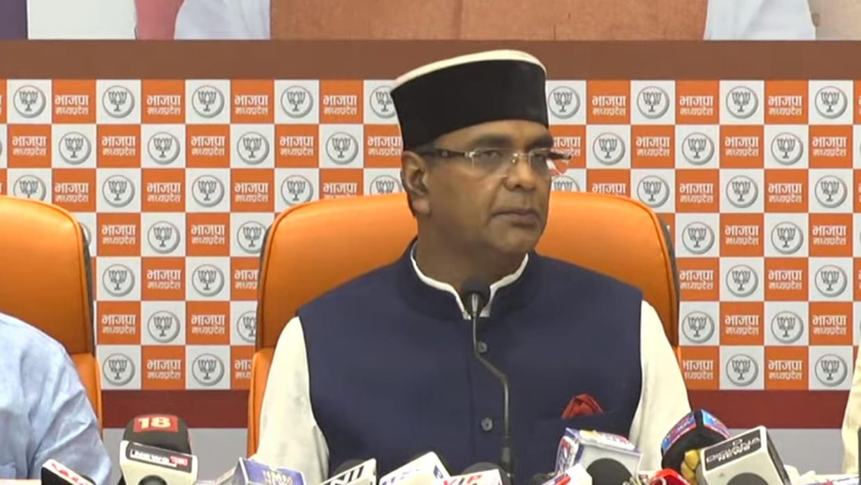MP Election 2023: BJP called Rahul Gandhi's meeting as street meeting, Minister Sarang targeted
