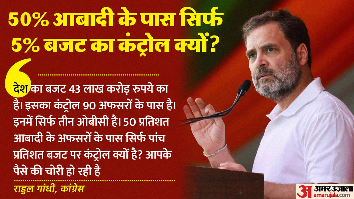 Rahul Gandhi MP Visit Five Main Points Of Speech Cast Based Census Attacks Modi Govt