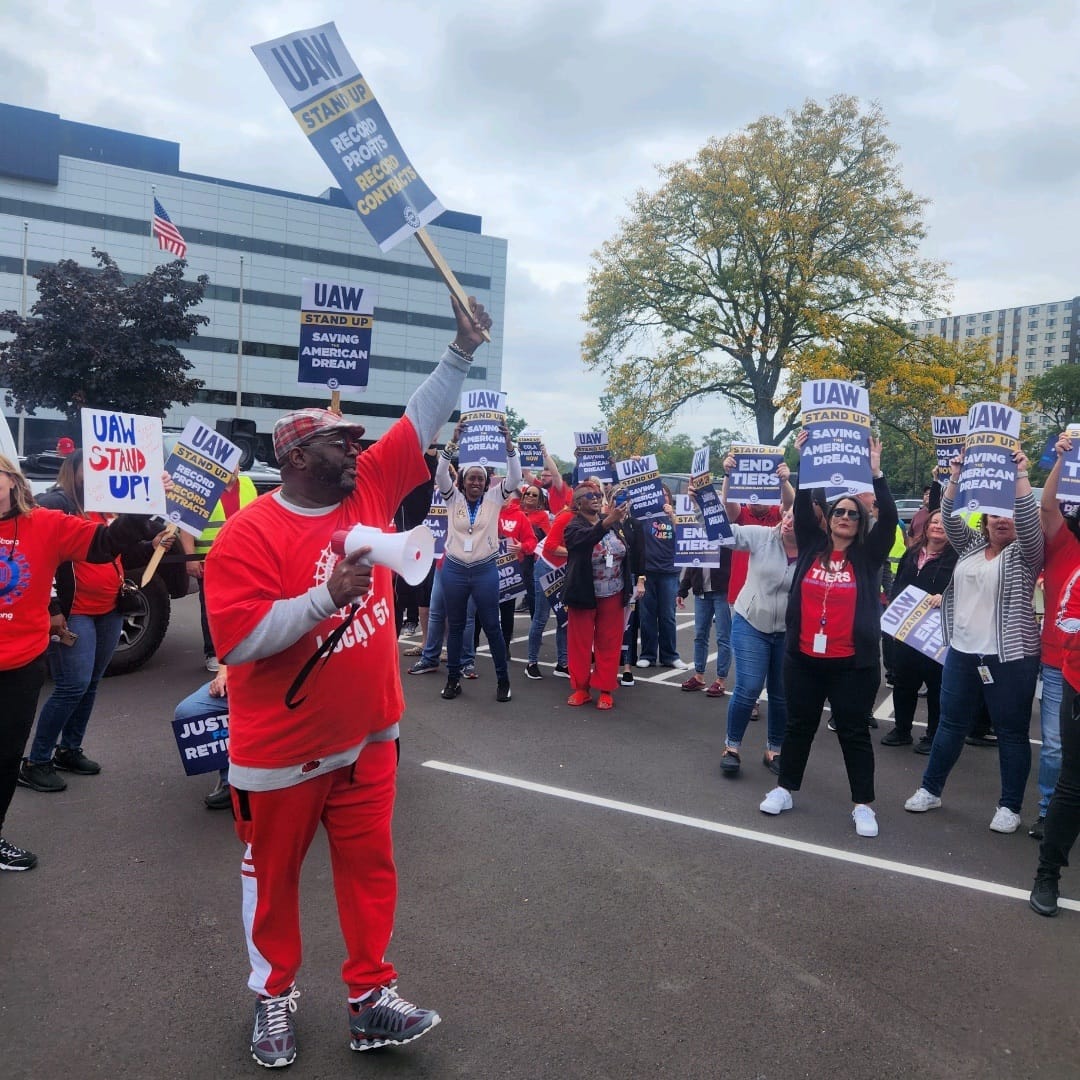US auto strike General Motors raises its offer to UAW matching Ford's wage hike