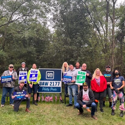 United Auto Workers union strikes in Stellantis factory that makes Ram pickup truck