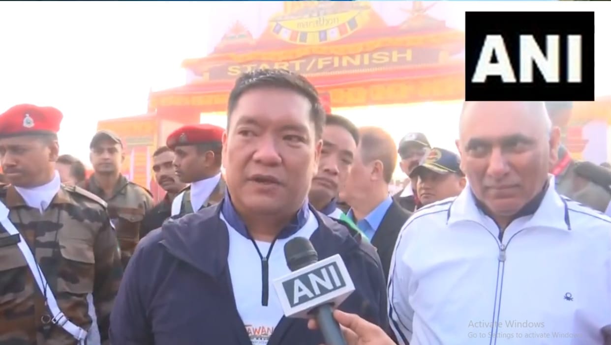 arunachal pradesh first high altitude tawang marathon army officer praise development