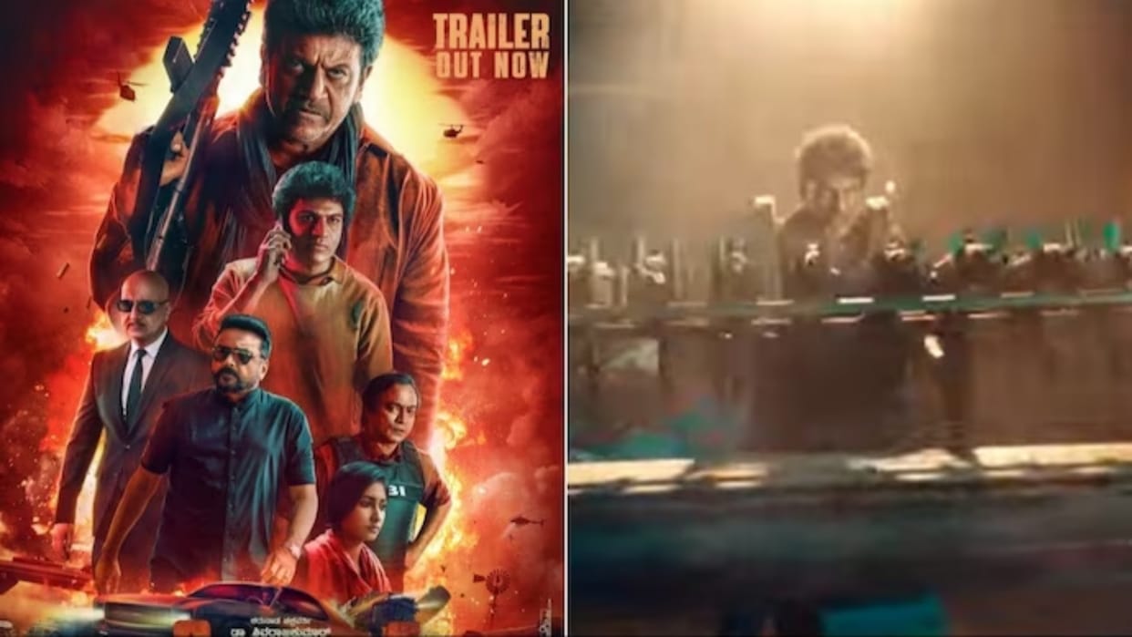 Kannada star shivaraj kumar anumapm kher starrer action thriller film Ghost trailer out in hindi