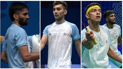 IND vs CHN Badminton Live: China returns in the gold match, match tied 2-2, now the onus is on Mithun India vs China Badminton LIVE Score men's team final, Asian Games 2023: Lakshya Sen, Kidambi Srikanth; Hangzhou