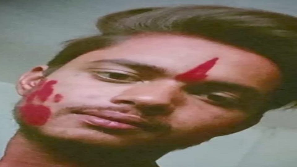 young man hanged himself in anger
