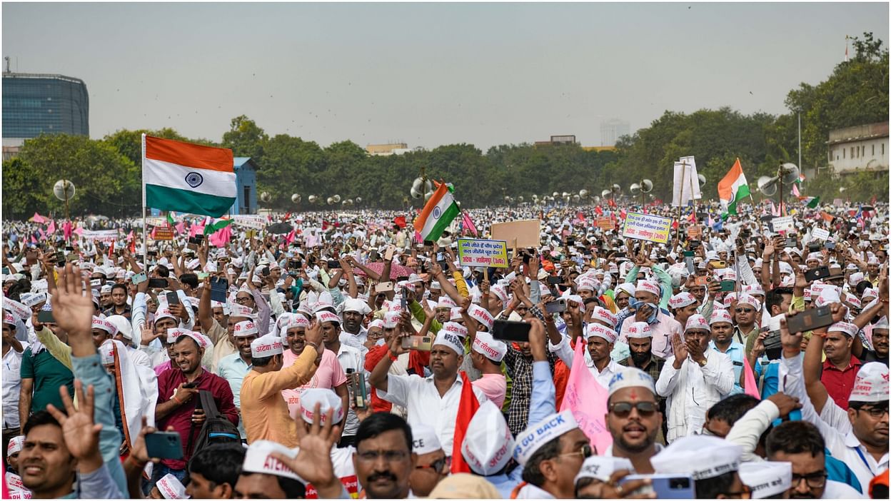 OPS की मांग के शंखनाद से गूंज उठा दिल्ली का रामलीला ग्राउंड, आगे के लिए…-Ramlila Ground of Delhi echoed with the demand of OPS, for further…