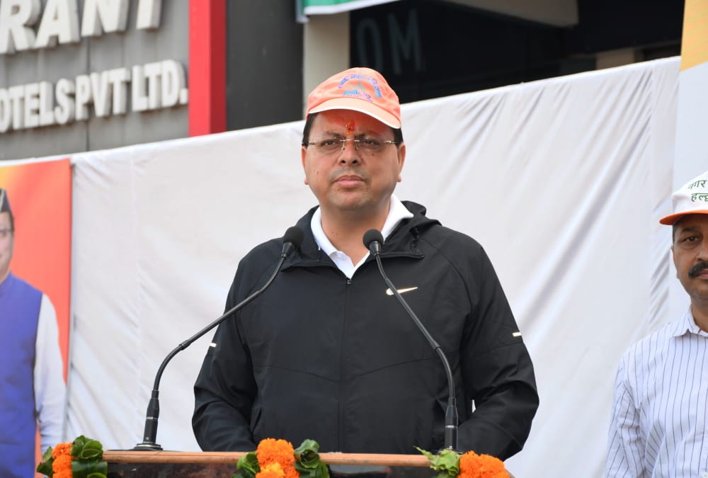 Uttarakhand CM Dhami reached Haldwani for Swachhta Pakhwada Told will make a plan to open 350 closed factories