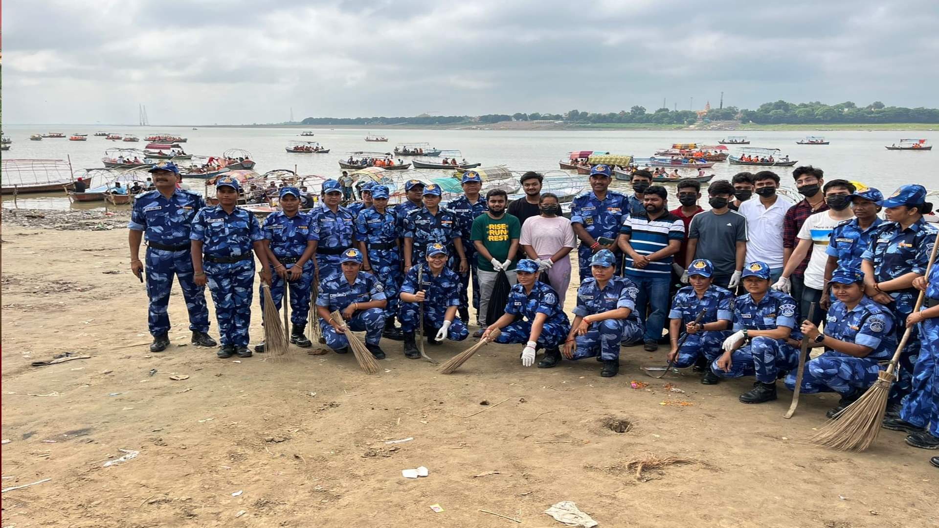 Swachhajanli: Cleanliness campaign conducted from Sangam to the city, cleanliness of parks and offices