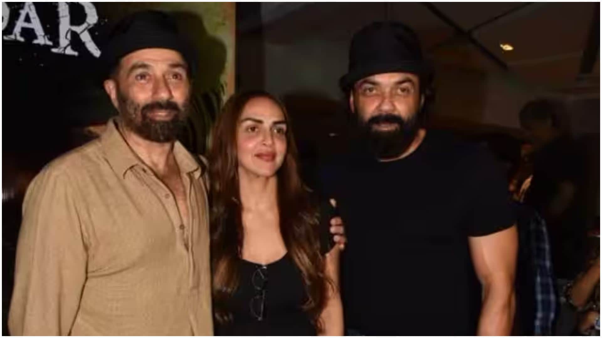 Sunny deol reveals equation with Hema Malini Esha Deol Ahana says nothing changes they are my sister happiness