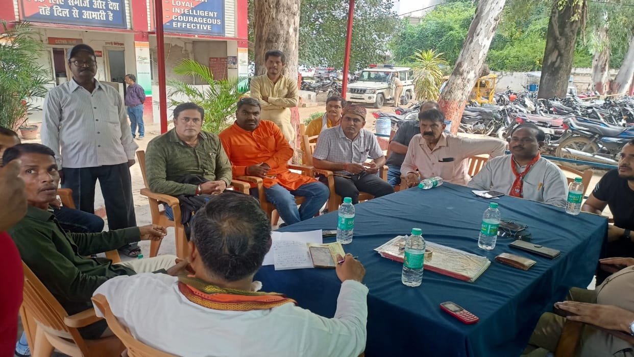 BJP members created ruckus after receiving information about religious conversion, police detained four accuse