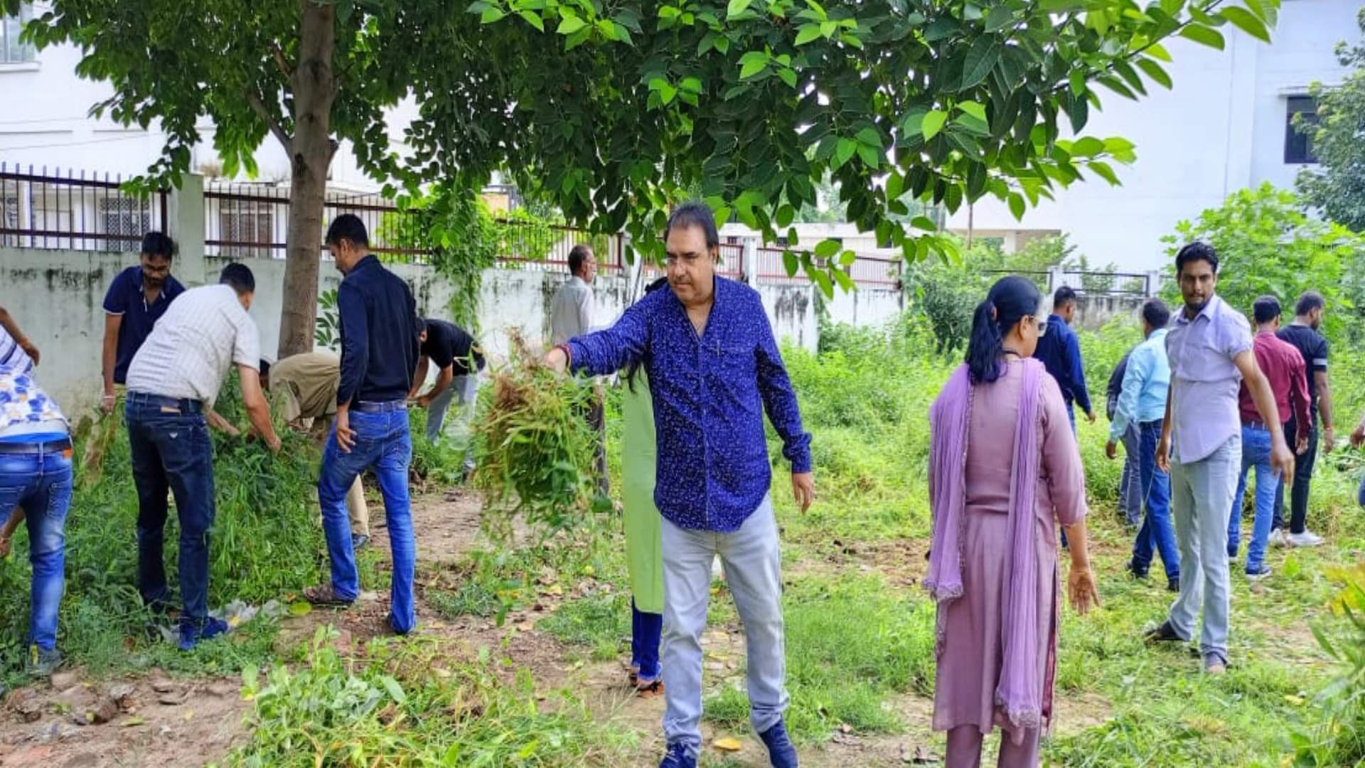 Swachhajanli: Cleanliness campaign conducted from Sangam to the city, cleanliness of parks and offices