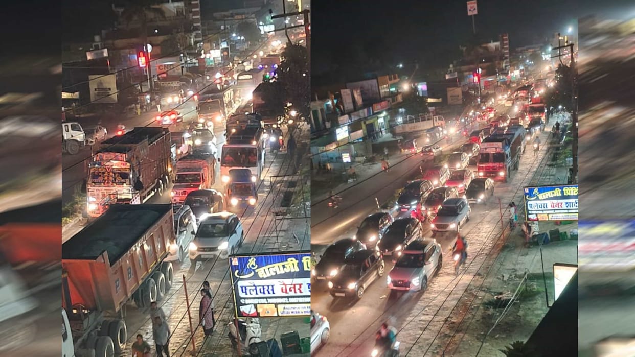 Tourist Crowd gathered on weekends traffic system disrupted Rishikesh Mussoorie haridwar Uttarakhand news