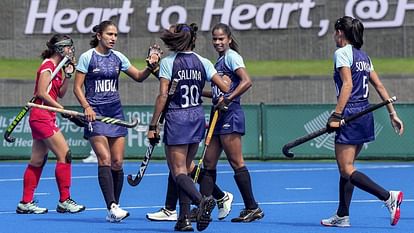 Women's hockey team reaches the final of Asian Champions Trophy  defeating Korea 2-0, will face Japan