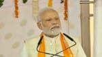 जनसभा को संबोधित करते प्रधानमंत्री नरेंद्र मोदी।