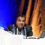 Nitin Gadkari at 27th World Road Congress in Prague, Czech Republic