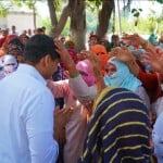 सिलानी गांव में आयोजित कार्यक्रम में पहुंचे सांसद दीपेंद्र हुड्डा।