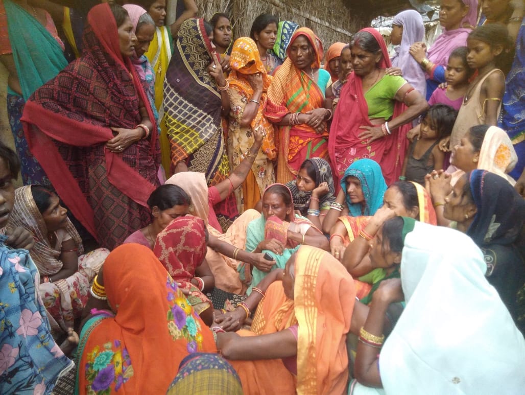 Bihar Police failed to control crime in bihar cm nitish kumar nalanda district, bjp party leader shot in bihar