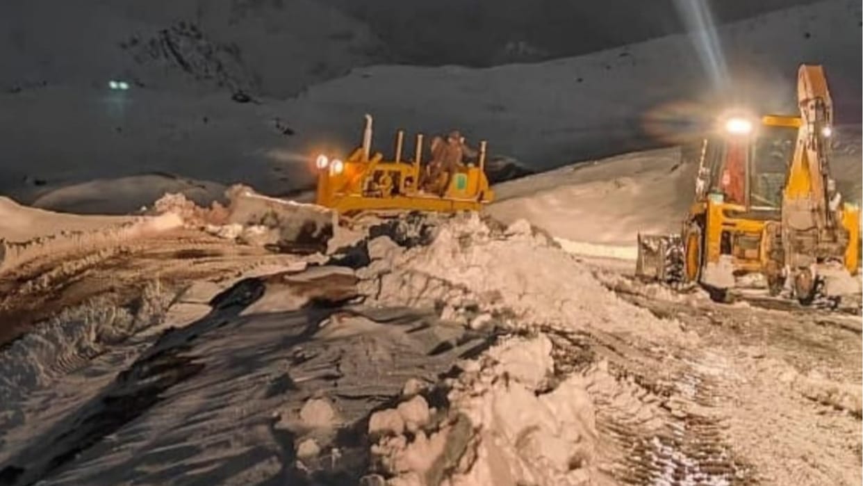himachal weather update snowfall in lahaul spiti rain in manali and shimla