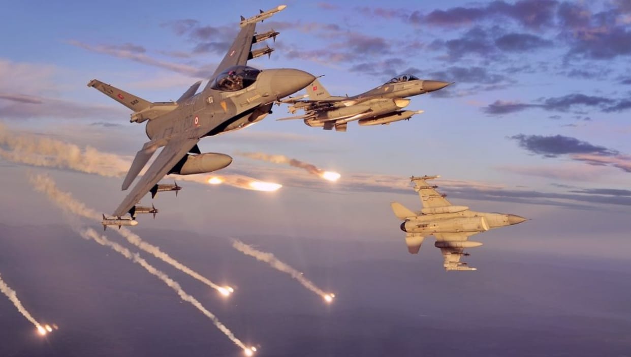 turkish air force strike kurdish rebels in iraq after suicide attack in ankara