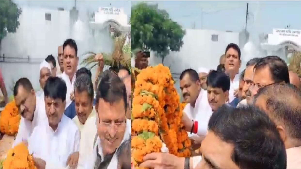 Rampur Tiraha incident: Uttarakhand CM Pushkar Dhami reaches Muzaffarnagar, paid tribute to martyrs