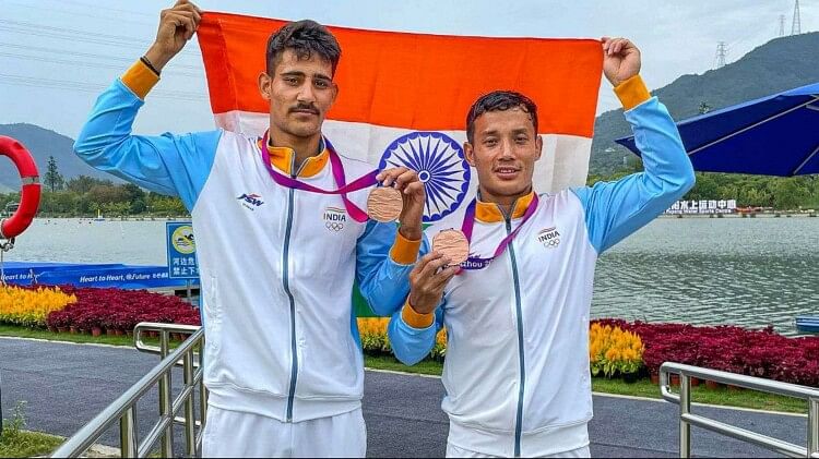 Asian Games 2023: Arjun Singh, Sunil Singh win bronze, first medal in canoeing since 1994