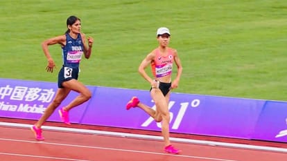 Asian Games 2023: Parul Chaudhary wins 5000 meter race gold medal was lagging behind, made amazing comeback
