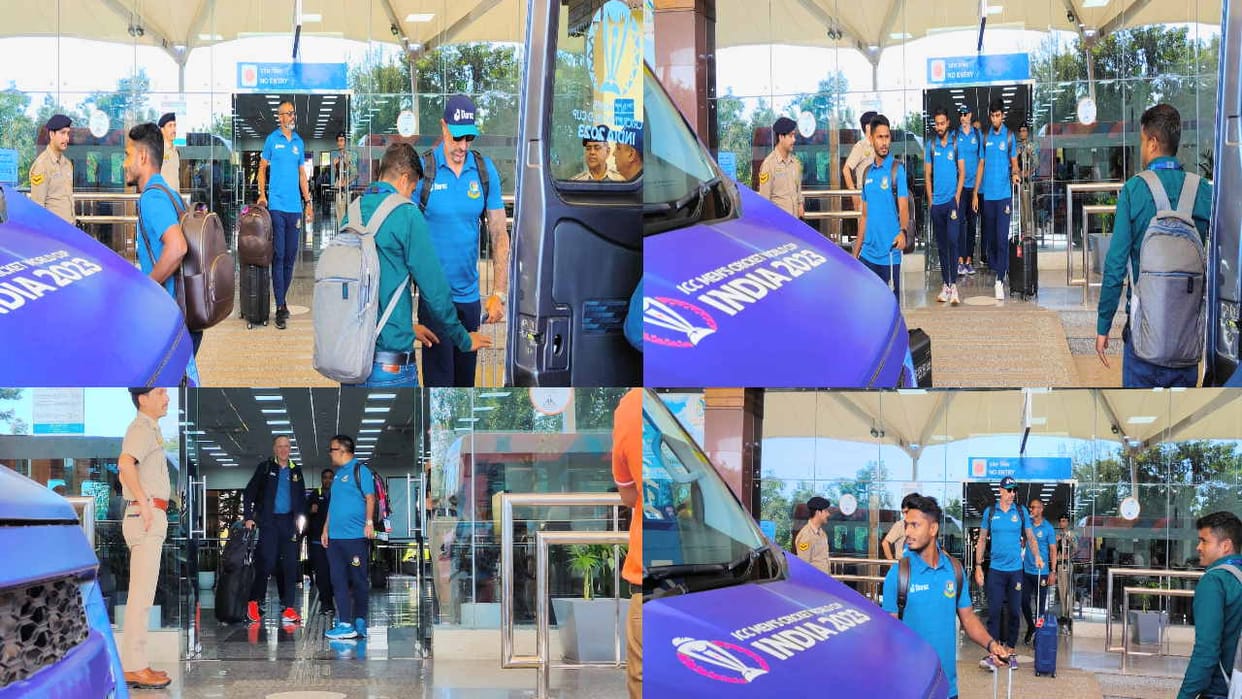 Cricket World Cup: Bangladesh team reached Dharamshala, Afghanistan players will reach tomorrow
