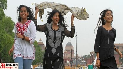 Minimum temperature will gradually start decreasing in Delhi NCR Weather News in Hindi