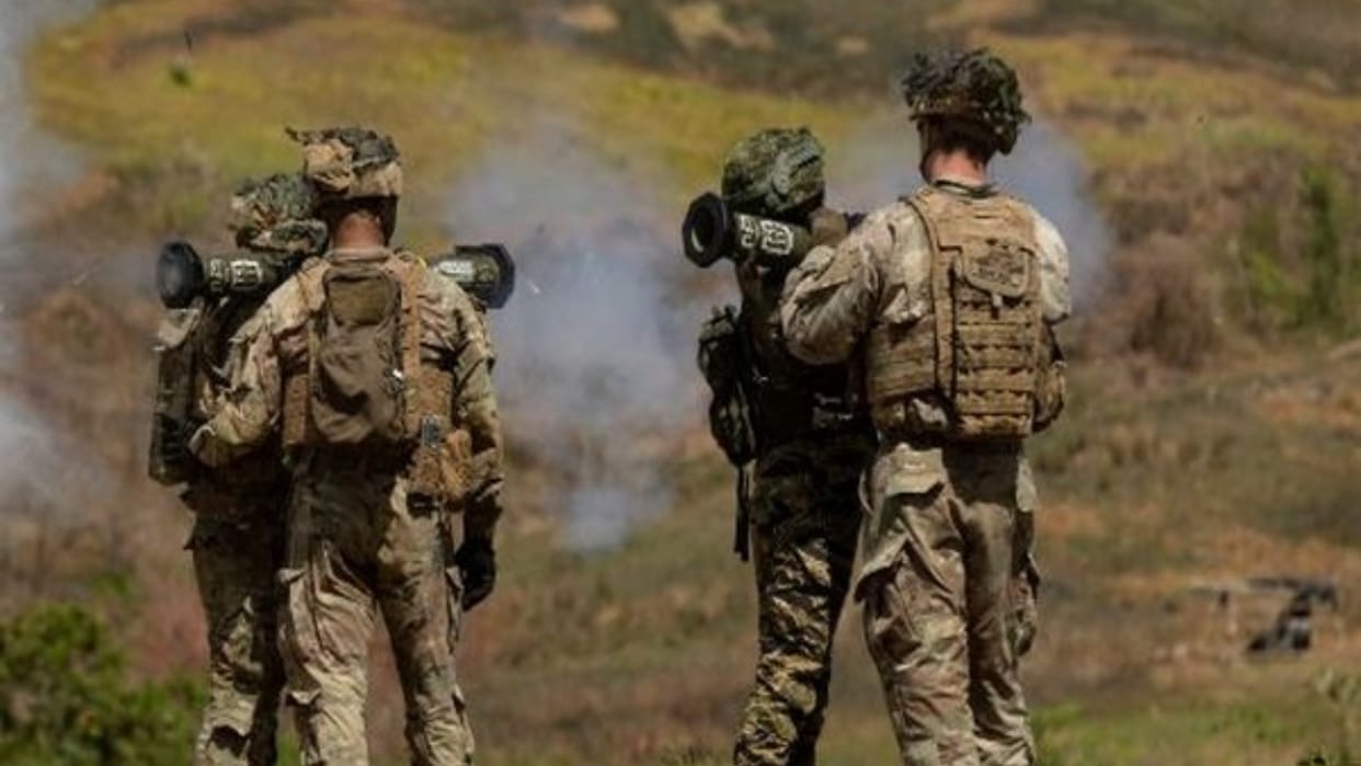 US Philippines military drill south china sea dispute tension escalate