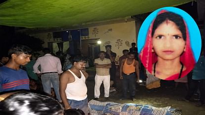 शराबी पति ने ली जान: मां की गर्दन पर पापा ने चार बार वार किया.... चीख सुनकर बेटे की खुली नींद; बताई आपबीती Husband killed wife in Kushinagar Father attacked mother neck four times