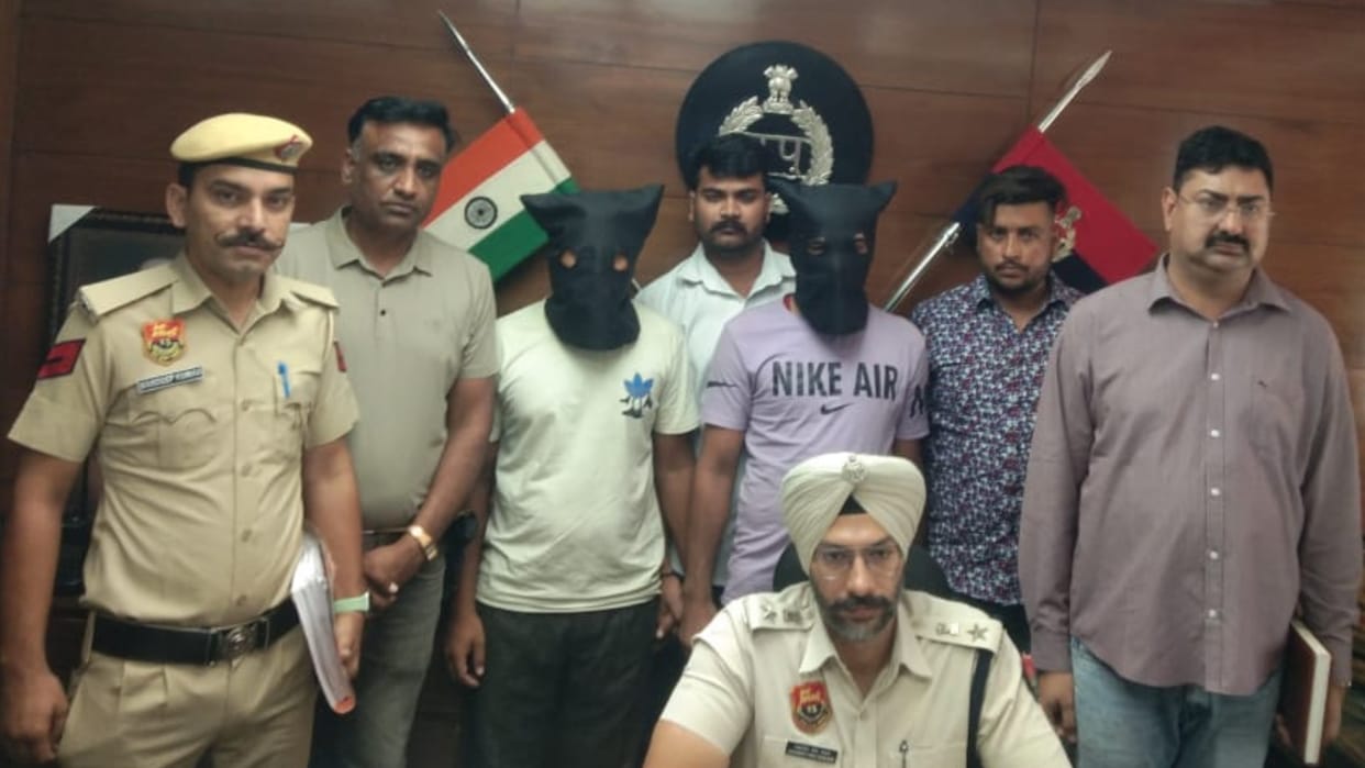 Ambala: 4 accused arrested who entered the house and looted Rs 6 lakh at pistol point
