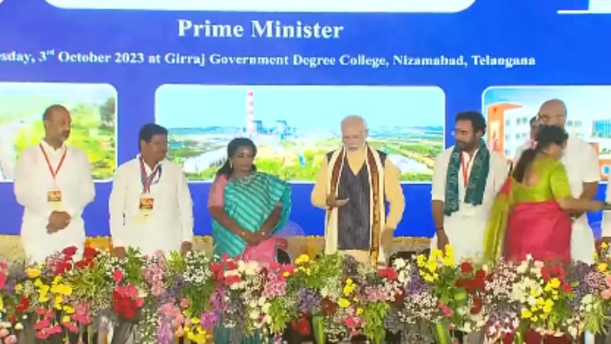 PM Narendra Modi Telangana Visit unveil projects worth Rs 8000 cr Ahead of Assembly elections Updates