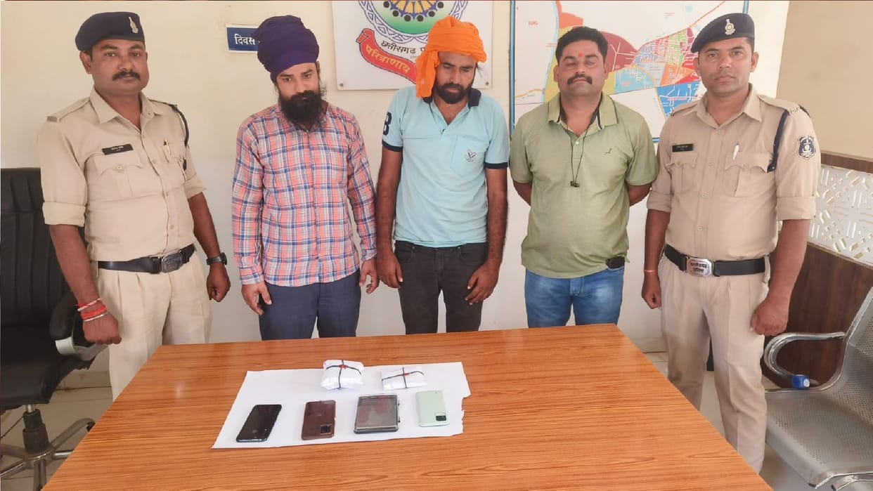 Raipur: Interstate accused arrested with drugs, Rs 6 lakh seized