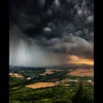 cloudburst rain