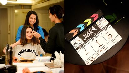 Alia Bhatt: आलिया भट्ट ने शुरू की 'जिगरा' की शूटिंग, सेट से तस्वीरें साझा कर अभिनेत्री ने लिखा खास नोट Jigra Alia Bhatt starts working on her next film shares photo from sets on social media know in detail