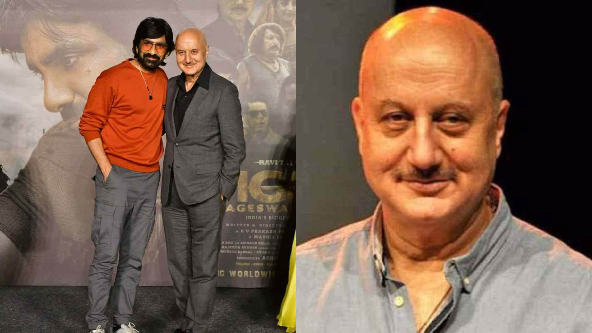Anupam Kher share his success mantra at trailer launch Tiger Nageswara Rao makes a big statement on retirement