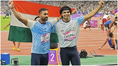 Asian Games 2023 Neeraj Chopra Javelin Throw Live Updates Kishore Jena Asian Games Javelin Throw Live in Hindi