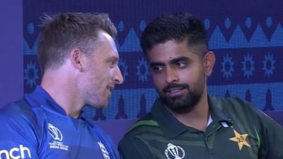 World Cup 2023 Captains Day updates Rohit Sharma Babar Azam Pat Cummins Jos Buttler Kane Williamson photos