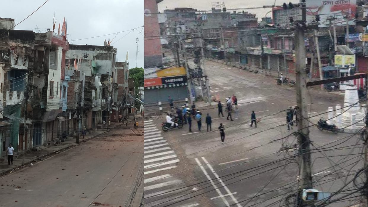 there is still curfew like situation in Rupaideeha in Bahraich.