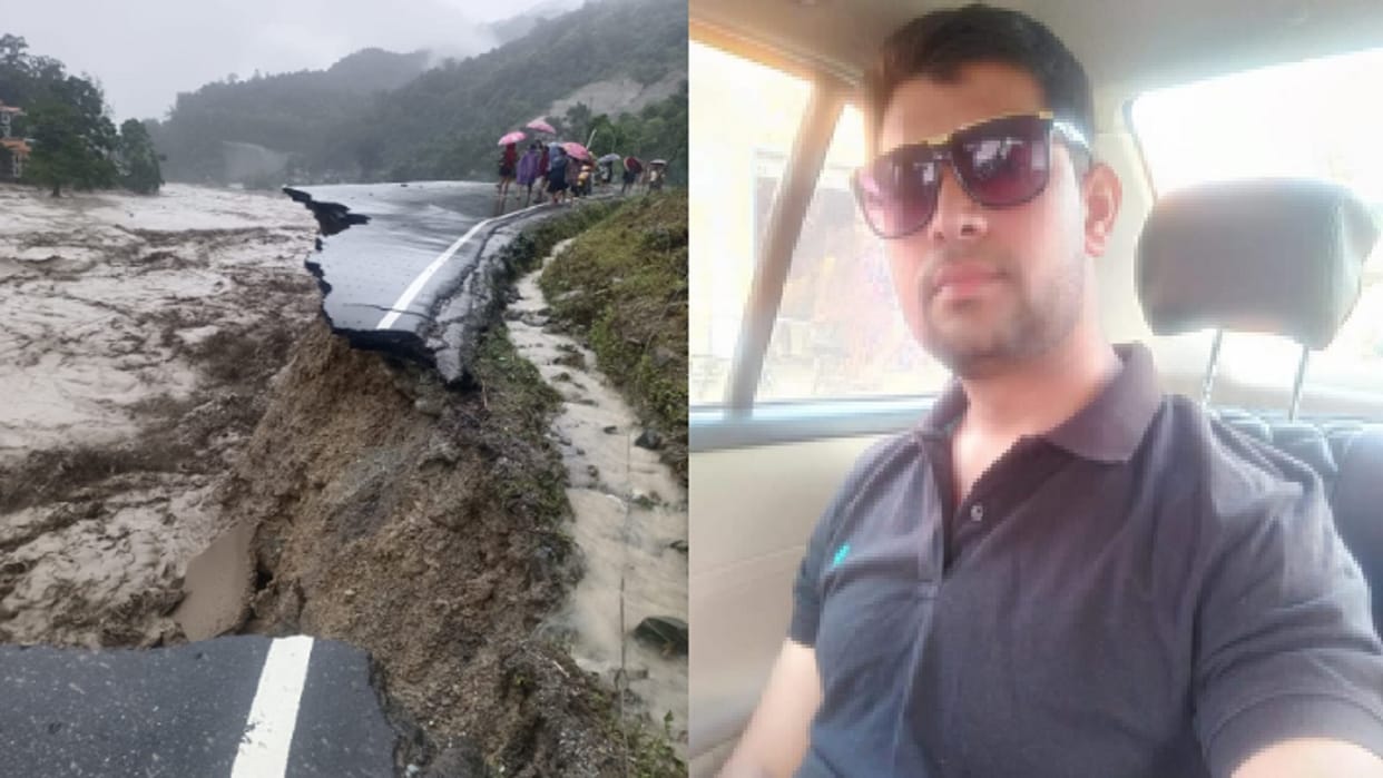 Soldier Nitin Kumar Dhaka of Bijnor went missing due to cloud burst in Sikkim, atmosphere of sorrow in family