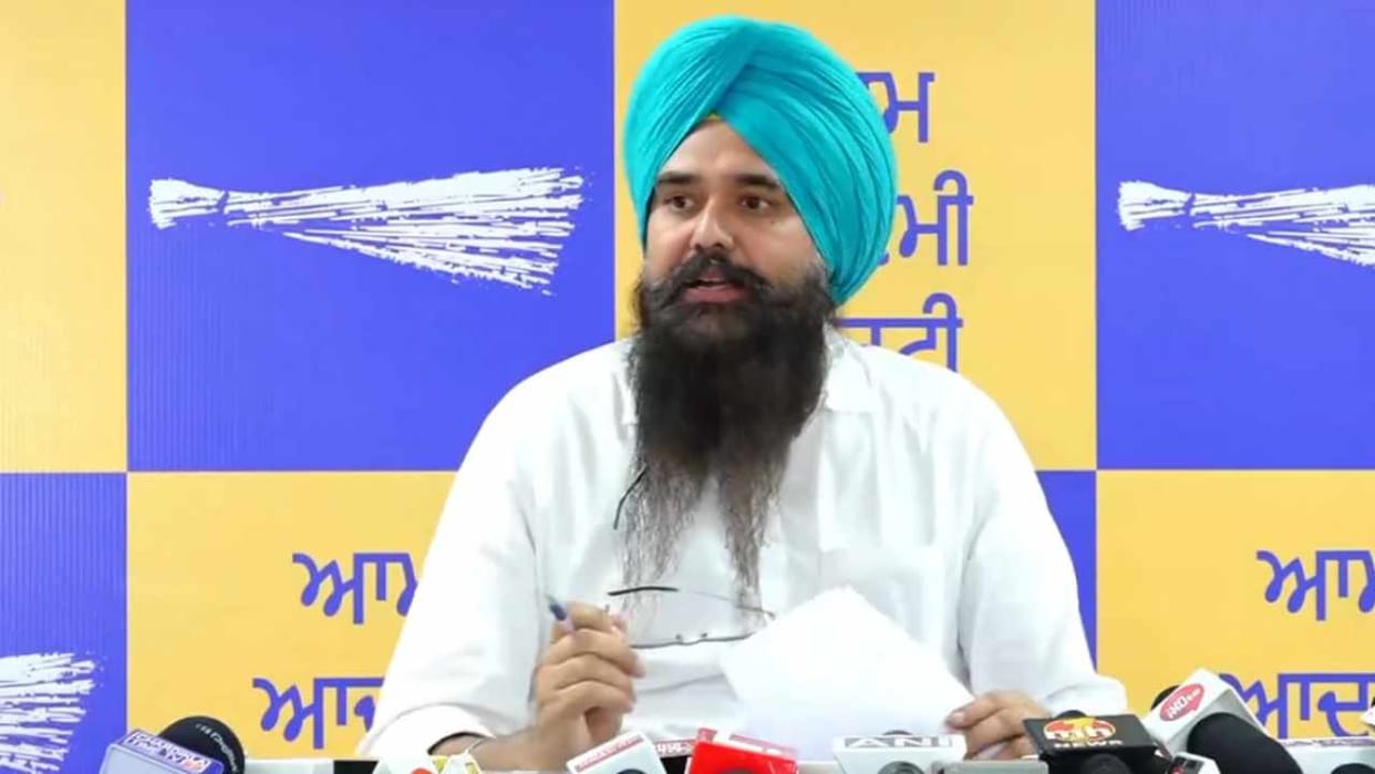 AAP said Punjab government stand on SYL is clear