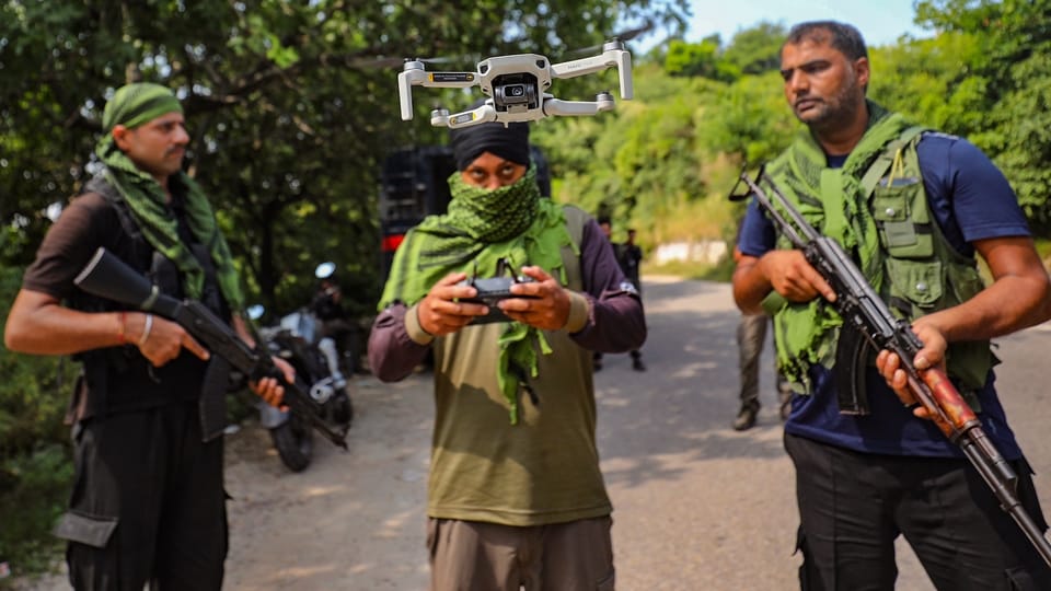 Rajouri Encounter: Helicopters along with drones were launched in search of terrorists in Tattapani.