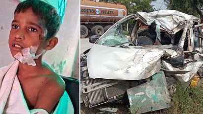 UP Road Accident: Shocking accident, child who survived the accident told how the scene was