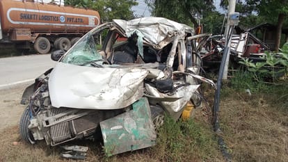 Varanasi road accident: Eyewitness told what happened at the time of the incident