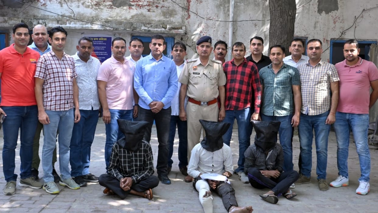 Panipat: UP gang members used to do Reiki during day time on the pretext of labor