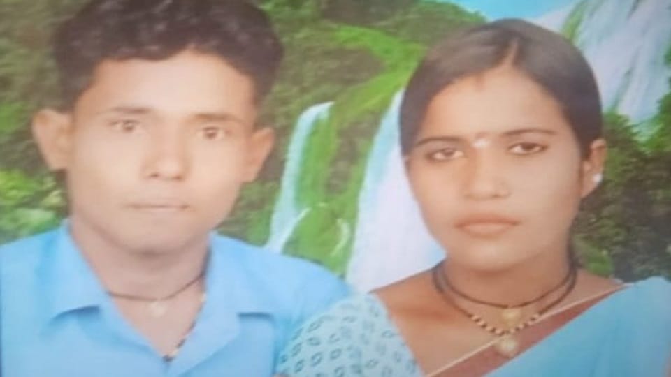पति ने की पत्नी की हत्या